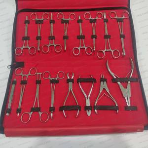 Professional Manual Body <b>Piercing</b> Tools <b>Kit</b> 16pcs German Stainless Steel Septum Dermal Pennington Forceps Ring Opening Closing - Product Image 3