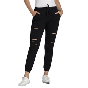 Pantalon de survêtement personnalisé pour femme, taille haute, en coton, style cargo, grandes tailles, écologique, imperméable, respirant, streetwear, OEM ODM, vente en gros - Product Image 1