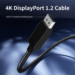 สายเคเบิลมินิ ดีพี ถึง ดีพี 1.2 ยาว 1.5 ม. 4K 60Hz แบบสองทิศทาง ชาย-ชาย - Product Image 3