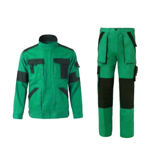 Uniformes de travail professionnels violets OEM/ODM – Vêtements de sécurité industriels robustes avec veste et pantalon assortis - Product Image 5