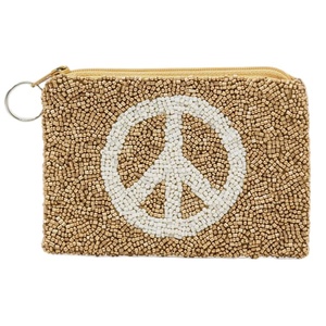 Mini cremallera con cuentas bordadas, bolsa para monedas, tubo cortado, cuentas de semillas, uso de monedero, hermoso diseño, buen bordado, monedero - Product Image 3