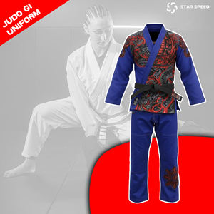 Diseño OEM de uniforme de judo personalizado de alta calidad / Uniformes de judo hechos a medida para artes marciales - Product Image 6