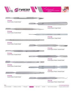 Raspador empujador de cutículas de acero inoxidable ultrafino profesional para el cuidado de las uñas, herramienta ecológica para entusiastas de las uñas - Product Image 6