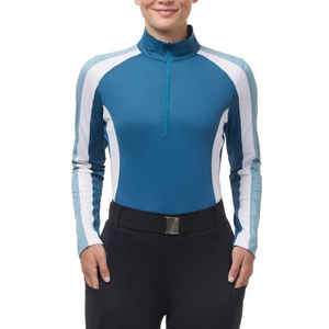 Camisa de equitación de manga larga para mujer con paneles de malla refrescantes para horas de montar, ideal para Jodhpur y Breeches - Product Image 5