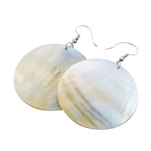 BEST SELLER Boucles d'oreilles pendantes en coquillages écologiques faites à la main, légères, style estival, bijoux esthétiques, cadeau - Product Image 1