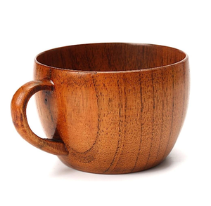 Indian Manufacturer Wooden Mug Custom Size Wholesale Supplier Wooden Barrel Mug Luxury Modern Wood & Stainless Steel Viking <b>Cup</b> - Product Image 3