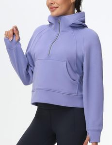 Sudadera con Capucha para Mujer, con Cierre de Cremallera, Bolsillos de Forro Polar, Transpirable, Impermeable, 100% Algodón, para Invierno - Product Image 5