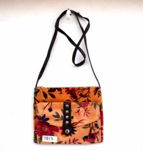Bolso Ecológico de Terciopelo con Estampado Animal para Niñas, con Cierre de Solapa, Correa de Hombro Suave, Reutilizable y de Estilo Bohemio para Uso Diario Informal - Product Image 2