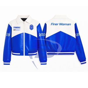 เสื้อแจ็คเก็ตนักแข่ง Zeta Phi Beta ZPB Sorority พร้อมซิปปิด ผลิตจากผ้าฝ้ายคุณภาพสูง ลายเปลวไฟ แบบสั่งทำพิเศษ - Product Image 1