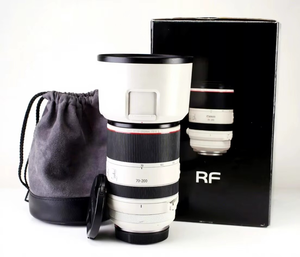 เลนส์ซูม HFT Professional RF 70-200 มม. f/2.8 L IS USM สำหรับกล้องมิเรอร์เลสฟูลเฟรม 9 ใบมีด ฟิลเตอร์ 77 มม. น้ำหนัก 1070 กรัม ใช้งานร่วมกันได้ - Product Image 1