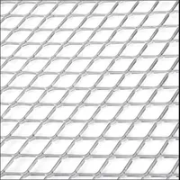 Kawat Berlapis Besi MS Diamond Expanded Mesh, Kawat Berlapis Besi Mild Steel Diamond Mesh, Kawat Besi Diamond Mesh, Kawat Besi Expanded, Kawat Logam Expanded