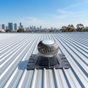 Plaques de base en polycarbonate transparent personnalisables, résistantes aux chocs, pour la fixation des ventilateurs d'air de toit turbo - Product Image 4