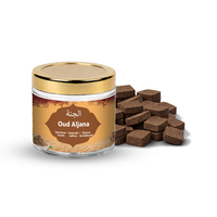 Oud Aljana Bakhoor Naturel Premium Encens Oud d'Assam Safran du Cachemire Bois de Santal de Mysore Usage Religieux Prix Usine Étiquette Personnalisée