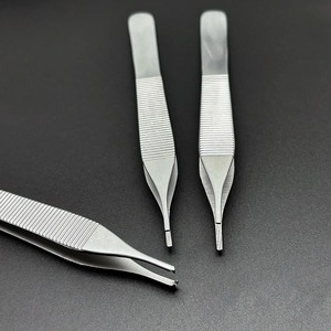 Pince à tissus chirurgicales dentaires en améthrine, forceps en acier inoxydable, hémostatique d'extraction, ensemble de 12 instruments pour la chirurgie générale - Product Image 4