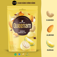 Dragées au chocolat en gros les plus vendues OEM/ODM HALAL 75G, chocolat au durian enrobé d'amandes et de noix de cajou, bonbons, bon prix