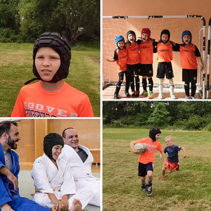 Casque de rugby souple, casquette de scrum, protection de la tête pour le flag football, enfants, jeunes, grossistes, fournisseur en gros - Product Image 5