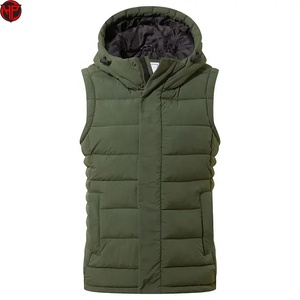 <span class=keywords><strong>Gilet</strong></span> Imbottito <span class=keywords><strong>Verde</strong></span> Oliva con Cappuccio per <span class=keywords><strong>Donna</strong></span>, <span class=keywords><strong>Gilet</strong></span> Casual Senza Maniche Antivento, <span class=keywords><strong>Gilet</strong></span> Caldo a Bolle - Product Image 1