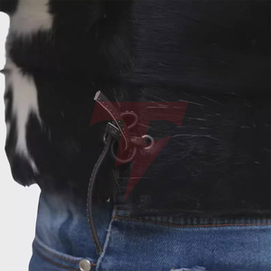 Stylish Hair On <b>Leather</b> <b>Jacket</b> For <b>Men</b> Premium Quality Custom Made Winter Fashion Comfortable Outerwear Collection - Product Image 6