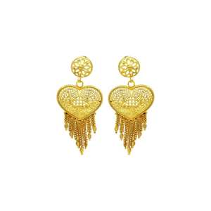 Wholesale 14K18K24K Micron <b>Gold</b> Heavy Bridal Long Necklaces Traditional Design Fashion Jewelry <b>Set</b> Dubai Style Long Jewelry <b>Set</b> - Product Image 6