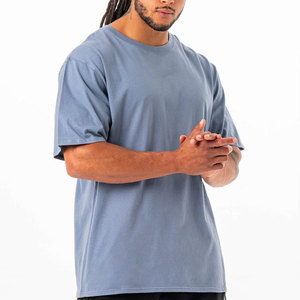 T-shirt de sport personnalisé pour homme 100 % coton écologique coupe classique manches courtes respirant léger prix de gros promotionnel - Product Image 2