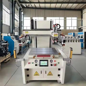 Nueva máquina de serigrafía plana automática para impresoras de tubos de etiquetas y papel PCB de vidrio y metal plástico, novedad de 2017 - Product Image 2