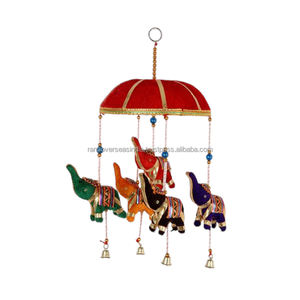 กระดิ่งลมแบบแขวนติดผนังทำด้วยมือคุณภาพระดับพรีเมียมพร้อมการออกแบบที่น่าตื่นตาตื่นใจเหมาะสำหรับหน้าต่างระเบียงทางเข้า - Product Image 5