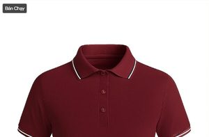 Polo para Mujer Color Granate, Uniforme Personalizado - Product Image 2