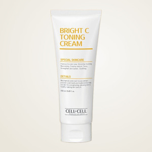 Crème visage vitamine C coréenne K-Beauty Selbaisel Bright C Toning Cream 250ml Fabriquée en Corée, lotion pour femmes - Product Image 3