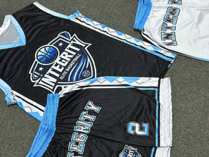 เสื้อบาสเก็ตบอลแบบไล่เฉดสี ดีไซน์ทันสมัยสำหรับทีม - Product Image 2