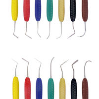 Surbana Instrument dentaire manuel Spatule de remplissage en résine composite Kit d'hygiène Outil de dentisterie