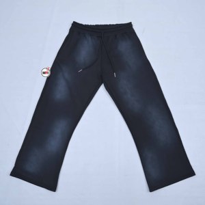 Unisex <b>Black</b> Hooded Zipper Tracksuit Full Length Solid Color Casual Autumn Wear Breathable Trendy Polyester Sweatshirt <b>Pants</b> Set - Product Image 6