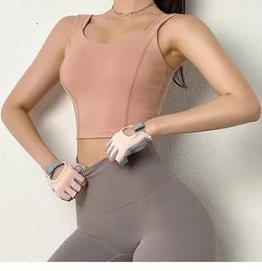 Sujetador Deportivo Personalizado al por Mayor para Mujer, Súper Suave, con Espalda en Forma de U y Diseño Hueco, para Correr, Gimnasio y Entrenamientos de Fitness - Product Image 1