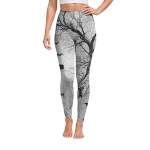 Leggings Bohemios de Cintura Alta con Estampado Paisley, Control de Abdomen, Tejido Elástico de Spandex, Pantalones de Yoga para Mujer - Product Image 2