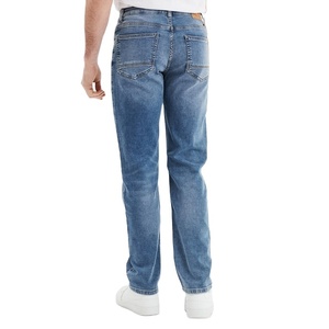 Men’s Regular Fit Stretch Double Stone Wash Denim Jeans – Trendy Blue Casual Comfort Durable Everyday Streetwear Style Premium - Product Image 4