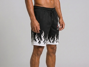 Pantalones Cortos Duraderos para Hombre, Tejido de Mezcla de Algodón Sólido, Suaves, Transpirables, de Secado Rápido, Ecológicos, Ligeros, Ropa Casual de Calle para Gimnasio - Product Image 4