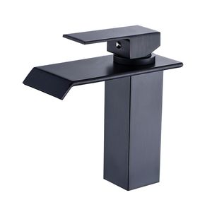Grifo de Lavabo con Caño en Cascada, Monomando, Nuevo, para Baño y Ducha - Product Image 1