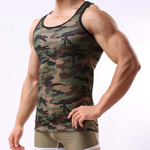 Men's Solid Knitted Sporty Quick Dry Tank Top O-Neck Sleeveless Casual Style - Product Image 6