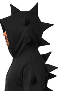 Sudadera con Capucha 3D con Estampado de Espigas para Hombre y Mujer, Estilo Urbano, Tendencia de Moda, Sudadera Extra Grande con Cierre, Tejido de Felpa Suave, Ropa de Abrigo Informal para Invierno - Product Image 5