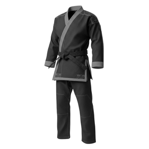 Uniforme de Karate de Lona para Artes Marciales, Directo de Fábrica, Personalizado con Logotipos y Parches, Cómodo y Transpirable - Product Image 1