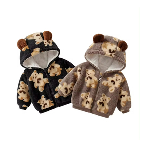 OEM Vêtements pour enfants en laine et en coton, avec logo personnalisé imprimé, sweats à capuche vierges de haute qualité pour garçons - Product Image 1