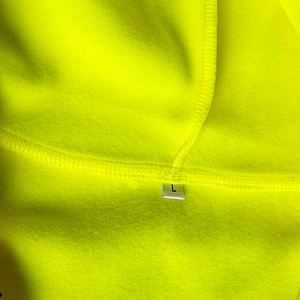 Sudadera de Seguridad Reflectante de Alta Visibilidad con Cremallera Completa, Chaqueta de Trabajo con Capucha Desmontable, Impermeable y Transpirable, Ropa de Trabajo de Seguridad OEM - Product Image 4