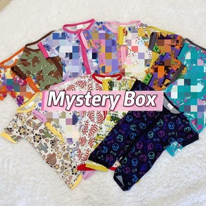 Vente en gros de pyjamas en bambou, assortiment de modèles variés, avec motifs de personnages aléatoires imprimés, en lot, en stock - Product Image 4