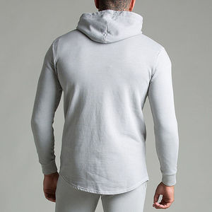 Sweat-shirts à capuche personnalisés en gros pour l'hiver avec impression numérique, coupe oversize écologique pour hommes - Product Image 5