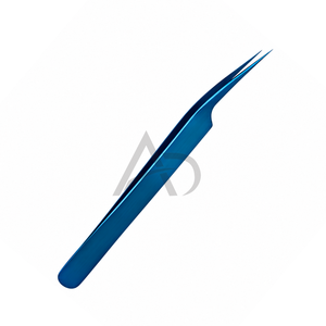 <b>Eyelash</b> Extension Tweezer Stainless Steel Custom Logo Professional Beauty Instrument Precision Durable Strong Grip Lash - Product Image 6