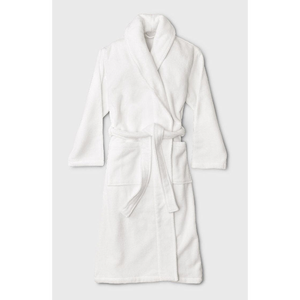 Ensemble de peignoirs en polaire corail pour hommes, personnalisés pour hôtels et complexes hôteliers, thermiques, à séchage rapide, à manches longues, pour spa et salon, en tissu éponge - Product Image 3