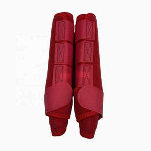 Bottes de protection de luxe pour chevaux, en néoprène, avec écarteurs, bottes médicinales pour chevaux, vente en gros directe d'usine OEM ODM Pakistan - Product Image 6
