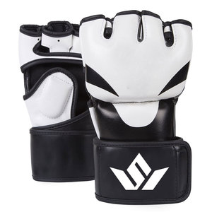 Gants de MMA professionnels pour entraînement et sparring intensifs avec rembourrage épais et support de poignet sécurisé, gants de MMA légers - Product Image 1