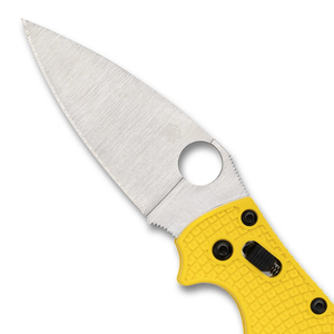 Cuchillos Plegables Portátiles de Acero Inoxidable con Mango Texturizado Antideslizante Amarillo, Hoja Afilada, Orificio de Apertura para el Pulgar y Bloqueo Deslizante - Product Image 5