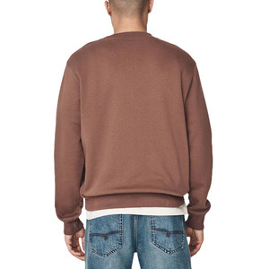 Sweat-shirts personnalisés de haute qualité à col rond, épaules tombantes, ourlets côtelés, sweat-shirts décontractés en coton pour hommes - Product Image 5
