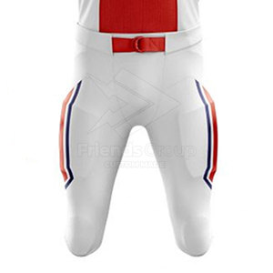 Ensemble d'uniformes de football américain imprimés grande taille, durables, respirants, doux, en tissu 100 % polyester, col en V, manches courtes, à faible MOQ - Product Image 6